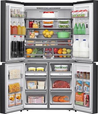 Hisense Gorenje MDA Kühl/Gefrierkombi Cross-Door RQ758N4SAFE