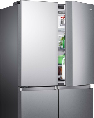 Hisense Gorenje MDA Kühl/Gefrierkombi Cross-Door RQ758N4SAIE