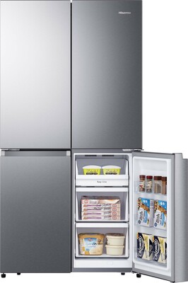 Hisense Gorenje MDA Kühl/Gefrierkombi Cross-Door RQ758N4SAIE