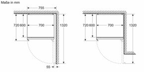 Siemens MDA Kühl/Gefrierkombi IQ500 KG49NAIBT