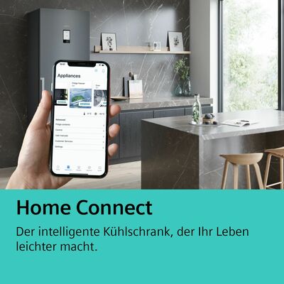 Siemens MDA Kühl/Gefrierkombi IQ500,HomeConnect KG49NAICT