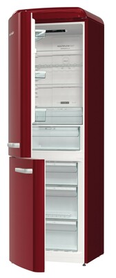 Gorenje Kühl/Gefrierkombi Retrodesign ONRK 619 DR-L burgun