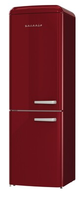 Gorenje Kühl/Gefrierkombi Retrodesign ONRK 619 DR-L burgun