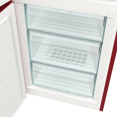 Gorenje Kühl/Gefrierkombi Retrodesign ONRK 619 DR-L burgun