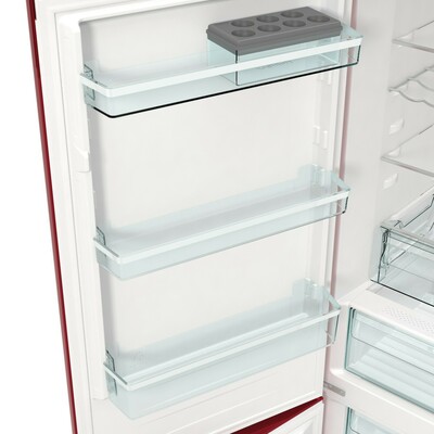 Gorenje Kühl/Gefrierkombi Retrodesign ONRK 619 DR-L burgun