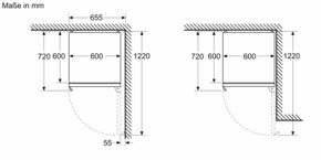 Bosch MDA Kühl/Gefrierkombi Serie6 KGN39AIAT