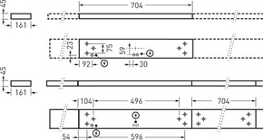 Trilux Blindmodul weiß Opendo D-L #8042900
