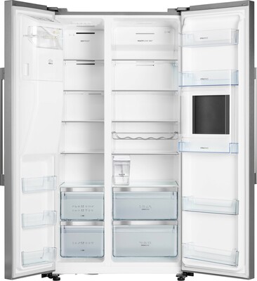 Gorenje Kühl/Gefrierkombi SbS Eiswürfel-/W/Barfach NRS9EVXB1