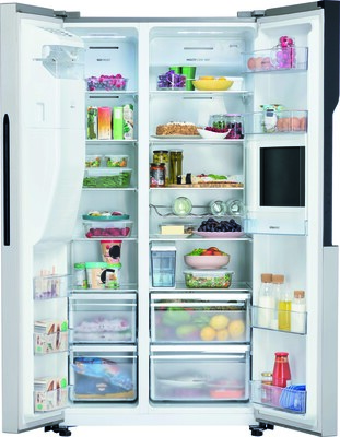 Gorenje Kühl/Gefrierkombi SbS Eiswürfel-/W/Barfach NRS9EVXB1