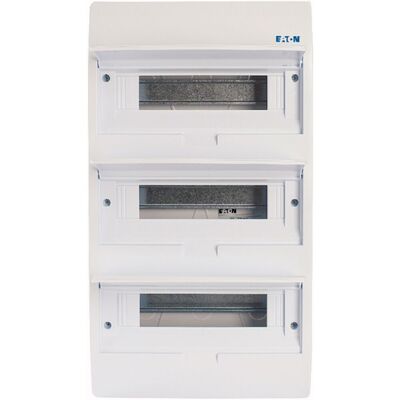 Eaton Kleinverteiler UP mit weißer Tür BC-U-3/36-TW-ECO