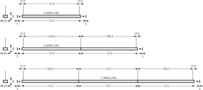 Trilux LED-Hängeleuchte HCL, DALI, weiß SFlow H3-L #7921562