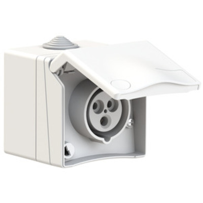 Bals Elektrotech. Wandsteckdose 16A 3p 6h IP44 TH 110710