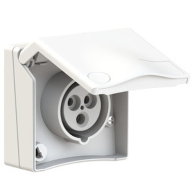 Bals Elektrotech. Anbausteckdose 16A 3p 6h IP44 TH 130010