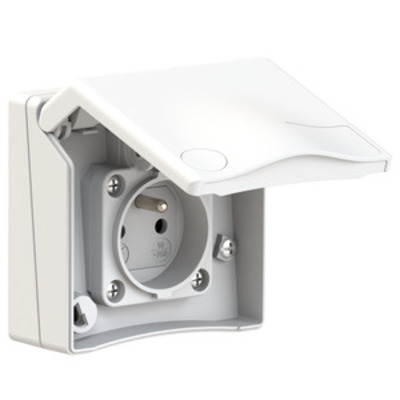 Bals Elektrotech. Schutzkontakt-Anbausteckd. 16A 2p+E IP44 be/fr 71011