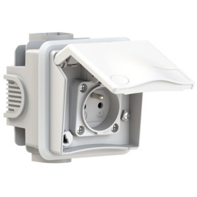 Bals Elektrotech. Schutzkontakt-Unterputzst. 16A 2p+E IP44 be/fr 71013