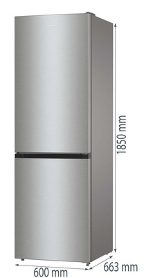 Gorenje Kühl/Gefrierkombi InoxLook NRC619BSXL4