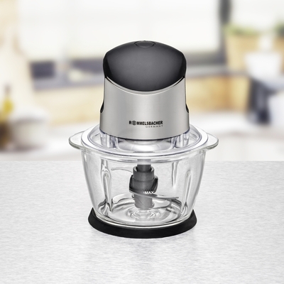 Rommelsbacher Multi Zerkleinerer 400W, 1l Glas MZ 400