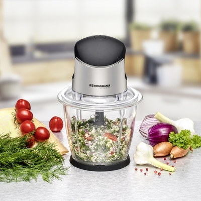 Rommelsbacher Multi Zerkleinerer 500W, 1,5l Glas MZ 500