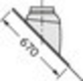 Vaillant Universal-Dachpfanne (25-45 Gr) schwarz 0020095568