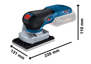Bosch Power Tools Akku-Schwingschleifer GSS 18V-13 (L) 06019L0101