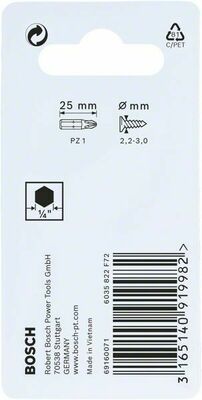 Bosch Power Tools Schrauberbit 2608522400