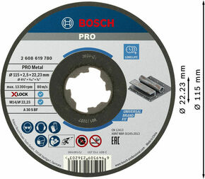 Bosch Power Tools Trennscheibe X-Lock 2608619780