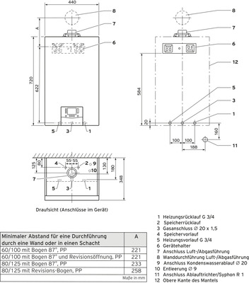 Vaillant Gas-Brennwerttherme ecoTEC exclusive VC 20 CS/1-7 E/LL/P