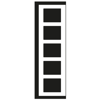 Jung Rahmen 5-fach anthrazit matt AC 585 BF ANM
