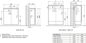 Vaillant Gas-Raumheizautomat cremeweiß/grau VGR 50
