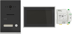 Ritto Video Einfamilienhaus-Set Anthrazitgrau, UP RGE2094150