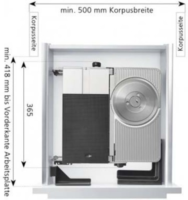 Ritterwerk EB-Multischneider Links Metallausführung AES 62 SLH si