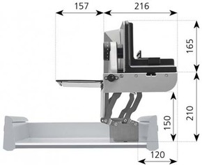Ritterwerk EB-Multischneider Metallausführung AES 72 SRH si
