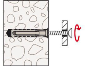 Fischer Deutschl. Dübel SX Plus SXPl.6x30WHK(VE8)