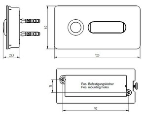 Grothe Etagenplatte V2A 1 We ETA 521 V2A AP sw
