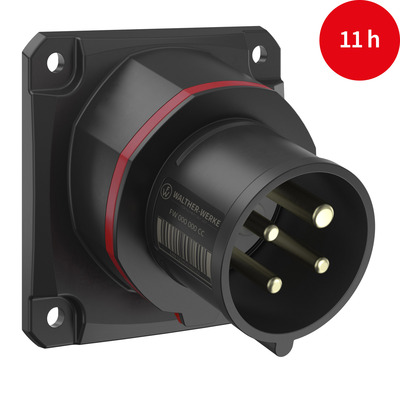 Walther Werke CEE NEO Anbaugerätestecker schräg 16A 4P 11h FW713411CC