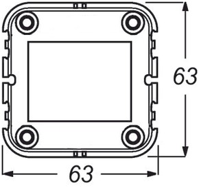 Busch-Jaeger Busch-Timer Bedienelement Standard 6456-101