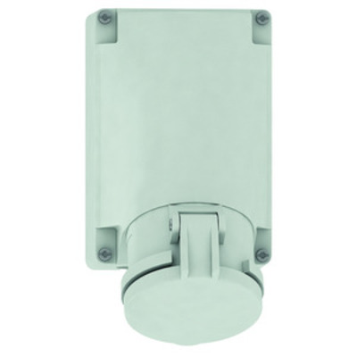 Bals Elektrotech. Wandsteckdose 5p >50V grau 1h 11889