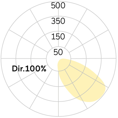 Lightnet LED-Einbauleuchte 3000K, silber LF5GEL-830H-L905