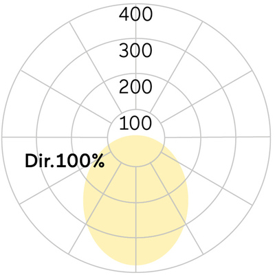 Lightnet LED-Einbauleuchte 3000K, silber LF5OEE-830M-L615