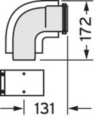 Vaillant Paket 1.54 Luft-/Abgasführ 0010048816