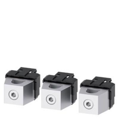 Siemens Dig.Industr. Rundleiteranschlussklemme CU 3 Stück Zubehör 3VA9143-0JD11