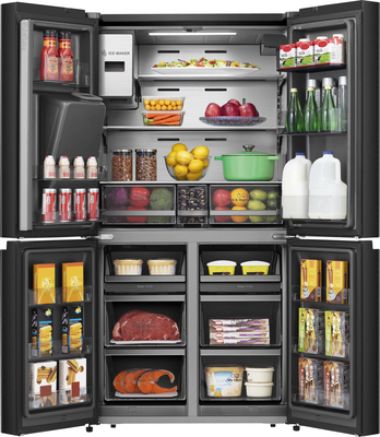 Hisense Kühl/Gefrierkombi Cross-Door,MediaCent RQ760N4IFE