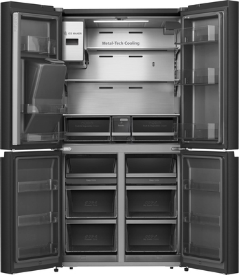 Hisense Kühl/Gefrierkombi Cross-Door,MediaCent RQ760N4IFE