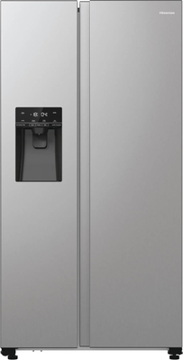 Hisense Kühl/Gefrierkombi SbS steel look RS5P535NTCE