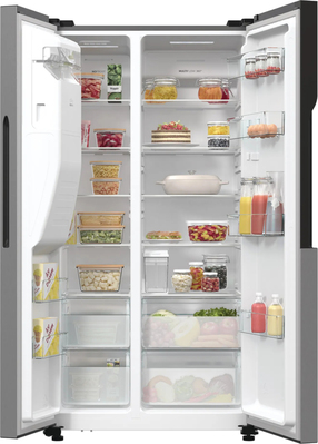 Gorenje Kühl/Gefrierkombi SbS TwistIce,Wasserber. NRR9185ESXL