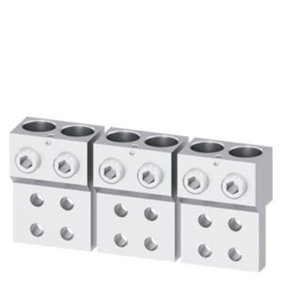 Siemens Dig.Industr. Rundleiteranschlussklemme für 2 Kabel, 3 St 3VA9603-0JJ25