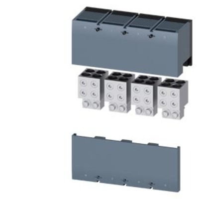 Siemens Dig.Industr. Rundleiteranschlussklemme für 4 Kabel, 4 St. 3VA9604-0JJ44