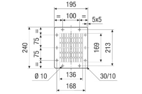 Maico Ausblasschutzgitter für Nennweite 200 SGAI GR 20