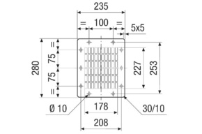 Maico Ausblasschutzgitter für Nennweite 250 SGAI GR 25