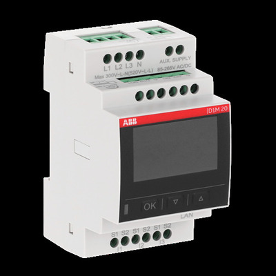 ABB Stotz S&J Multimessgerät TCP, Klasse 0,5 D1M 20 TCP/IP